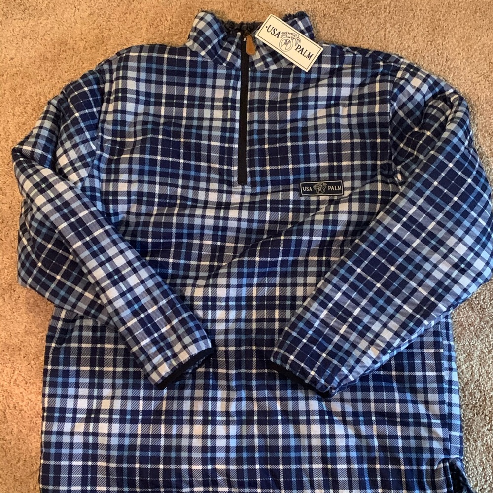 NEVER WORN - USA Palm Reversible Fleece (XL)